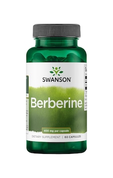 Swanson Berberine - Standardized 97% Berberine Hcl Blood Sugar - 400mg Each - 60 Caps Swanson Berberine - Standardized 97% Berberine Hcl Blood Sugar - 400mg Each - 60 Caps
