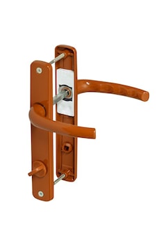 Aletçantam Pvc Banyo Wc Kapı Kolu Pimapen (Metal)- Altınmeşe Kahv - 01038101