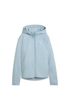 Puma Evostrıpe Full-zip Hoodie Dk Mavi Kadın Kapüşonlu Sweatshirt