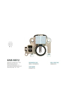 Genon M012 12v Mıtsubıshı Pajero-colt-lancer-galant-clark Forklıft-proton L S Vr-h2009-37-vr-h2009-38-ım290-ım222 -