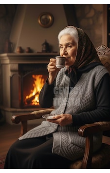 Urfakent Yelek Düğmeli Çeyizlik Yelek - Anne Yeleği - Gri Çok Renkli Urfakent Yelek Düğmeli Çeyizlik Yelek - Anne Yeleği - Gri Çok Renkli