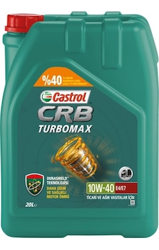 Castrol CRB Turbomax 10W-40 E4/E7 Motor Yağı 20 L Castrol CRB Turbomax 10W-40 E4/E7 Motor Yağı 20 L