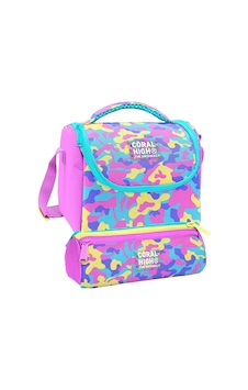 Coral High Beslenme Çantası Ve Üç Gözlü Kalemlik Seti - Pembe Sarı Kamuflaj Kız Çocuk 37101 Çok Renkli Coral High Beslenme Çantası Ve Üç Gözlü Kalemlik Seti - Pembe Sarı Kamuflaj Kız Çocuk 37101 Çok Renkli