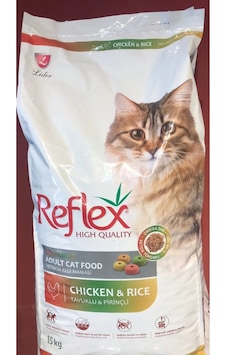 Reflex Multi Colour Tavuklu ve Pirinçli Yetişkin Kedi Maması 15 KG Reflex Multi Colour Tavuklu ve Pirinçli Yetişkin Kedi Maması 15 KG