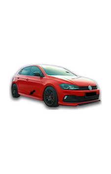 Volkswagen Polo 2018 Yan Marşpiyel Plastik Boyasız Volkswagen Polo 2018 Yan Marşpiyel Plastik Boyasız