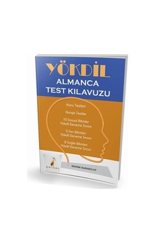 YÖKDİL Almanca Test Kılavuzu - Erdem Karabulut - Pelikan Yayınları YÖKDİL Almanca Test Kılavuzu - Erdem Karabulut - Pelikan Yayınları