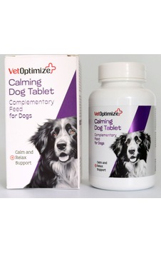 Vetoptimize Calming Dog Tablet 60 Tablet Köpek Sakinleştirici Tablet, Araba/seyahat Stresi, Havlama, Yalnızlık Kaygısı & Veteriner Korkusu Önleyici Takviye Vetoptimize Calming Dog Tablet 60 Tablet Köpek Sakinleştirici Tablet, Araba/seyahat Stresi, Havlama, Yalnızlık Kaygısı & Veteriner Korkusu Önleyici Takviye