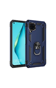 Huawei P40 Lite Kılıf Zore Vega Kapak Mavi Huawei P40 Lite Kılıf Zore Vega Kapak Mavi