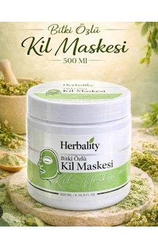 Herbality Bitki Özlü Kil Maskesi 500 Ml Herbality Bitki Özlü Kil Maskesi 500 Ml