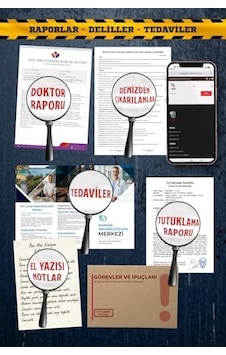 Çözülmemiş Davalar Dedektiflik Suç Çözümleme Oyunu Rehabilitasyon Merkezi Dosyası - Gizem Bulmaca Cinayet Çözme Kutu Oyunları - Katil Bulma Dedektif Oyunu - Cinayeti Çözebilir Misin Dava-9