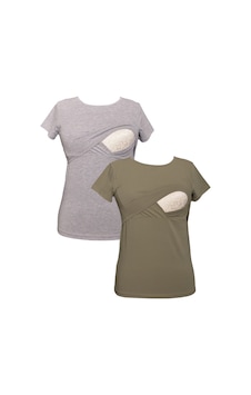 Luvmabelly Myra2503_2505 Emzirme Tshirt Seti Luvmabelly Myra2503_2505 Emzirme Tshirt Seti