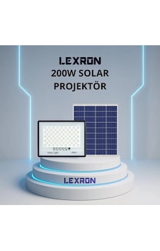 Lexron 200w Solar Projektör Lexron 200w Solar Projektör
