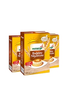 Esmergil Buğday Nişastası 3'lü Paket 3 x 200 Gr Esmergil Buğday Nişastası 3'lü Paket 3 x 200 Gr