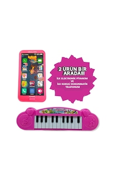 Oyuncak Dokunmatik Oyuncak Cep Telefonu Ve Elektronik Sesli Piyano 2'li Set Oyuncak Dokunmatik Oyuncak Cep Telefonu Ve Elektronik Sesli Piyano 2'li Set
