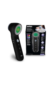 Braun BNT400 Temassız Alından Ateş Ölçer Siyah Braun BNT400 Temassız Alından Ateş Ölçer Siyah