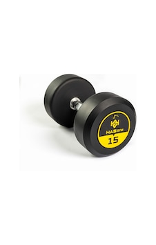 Hasgym 15 Kg Kauçuk Kaplı Profesyonel Olimpik Dumbbell Dambıl Hasgym 15 Kg Kauçuk Kaplı Profesyonel Olimpik Dumbbell Dambıl