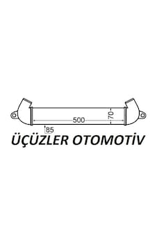 Turbo Radyatörü Intercooler Doblo 51718953 46849068 46779532