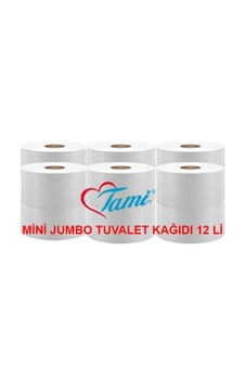 Mini Jumbo Tuvalet Kağıdı 12 Li 1 Rulo 70 Mt - 75412168
