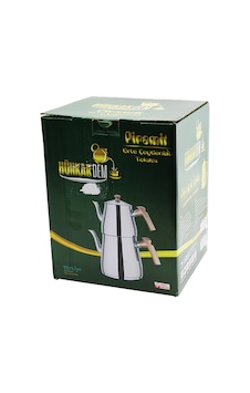 Bezos Çelik Çaydanlık Seti 1.1l Üst + 2l Alt Kendinden Süzgeçli Bezos1 Bezos Çelik Çaydanlık Seti 1.1l Üst + 2l Alt Kendinden Süzgeçli Bezos1