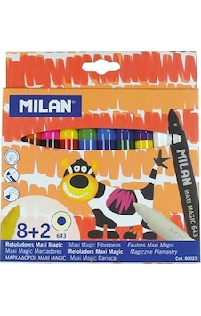 Milan Maxi Magic Ve Sihirli Fiber Kalem 10lu 643 Milan Maxi Magic Ve Sihirli Fiber Kalem 10lu 643