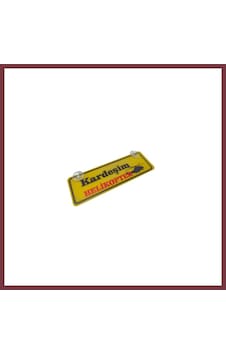 Storeşahin Kardeşim Helikopter Yazılı Sarı Dekor Plaka Vantuzlu Cam Süsü 22x7.5cm Kh2 Shn0720 Storeşahin Kardeşim Helikopter Yazılı Sarı Dekor Plaka Vantuzlu Cam Süsü 22x7.5cm Kh2 Shn0720
