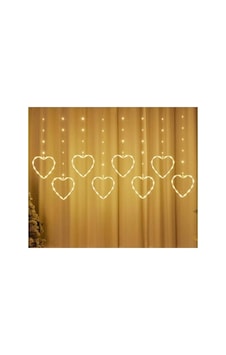 Romantik Kalpli Led Işık Seti 3 Metre Dekoratif 2700K Romantik Kalpli Led Işık Seti 3 Metre Dekoratif 2700K