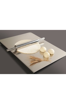 Cooker 45 Cm Paslanmaz Çelik Merdane Hamur Açma Aparatı Ckr3786