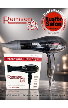 126 Remson 2500 Watt Profesyonel Fön Makinası Ac Motor
