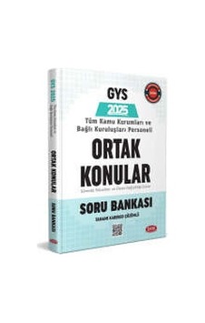 Data Yayınları 2025 GYS Türkiye Kamu Kurumları ve Bağlı Kuruluşları Personeli ve Unvan Değişikliği Ortak Konular Soru Bankası Data Yayınları 2025 GYS Türkiye Kamu Kurumları ve Bağlı Kuruluşları Personeli ve Unvan Değişikliği Ortak Konular Soru Bankası
