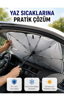 Katlanabilir Oto Güneşlik Uv Koruma Ve Isı Yalıtımı Yeni Nesil - Lisinya Diğer Katlanabilir Oto Güneşlik Uv Koruma Ve Isı Yalıtımı Yeni Nesil - Lisinya Diğer