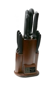 Sürbısa 61506 - Sürmene Mutfak Bıçağı Seti - 11 Lu Set Çok renkli Sürbısa 61506 - Sürmene Mutfak Bıçağı Seti - 11 Lu Set Çok renkli