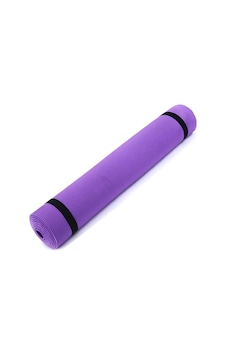 Mor Renk Pilates Ve Yoga Matı 6 Mm Mor Mor Mor Renk Pilates Ve Yoga Matı 6 Mm Mor Mor
