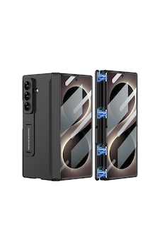 Samsung Galaxy Uyumlu Z Fold 8 Ultra Kılıf M-magnet Standlı Case Siyah Samsung Galaxy Uyumlu Z Fold 8 Ultra Kılıf M-magnet Standlı Case Siyah