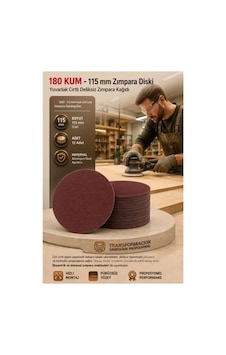 12 Adet 180 Kum Yuvarlak Cırtlı Zımpara Diski 115 Mm Deliksiz Zımpara Kağıdı 723218 Str-mn346 12 Adet 180 Kum Yuvarlak Cırtlı Zımpara Diski 115 Mm Deliksiz Zımpara Kağıdı 723218 Str-mn346