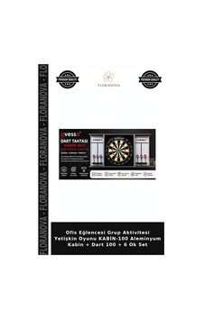 Ofis Eğlencesi Grup Aktivitesi Yetişkin Oyunu Kabin-100 Aleminyum Kabin + Dart 100 + 6 Ok Set Ofis Eğlencesi Grup Aktivitesi Yetişkin Oyunu Kabin-100 Aleminyum Kabin + Dart 100 + 6 Ok Set