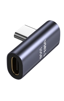 Alfais 6027 Usb Type-c Uzatıcı Çevirici Dönüştürücü Adaptör 90 Derece L Tipi Erkek - Dişi Alfais 6027 Usb Type-c Uzatıcı Çevirici Dönüştürücü Adaptör 90 Derece L Tipi Erkek - Dişi