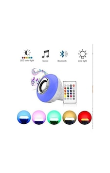 Music Bulb Bluetooth Hoparlör Akıllı Led Ampul & Music Bulb Bluetooth Hoparlör Akıllı Led Ampul &