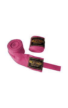 Leon Elastik Boks, Kick Boks Ve Muay Thai Bandajı 3,5 Metre Pembe Leon Elastik Boks, Kick Boks Ve Muay Thai Bandajı 3,5 Metre Pembe