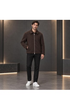 Stormwear Erkek İthal Kaşe Ceket Gömlek Yaka Fermuarlı Cepli Mevsimlik Kaban Mont Kahverengi Stormwear Erkek İthal Kaşe Ceket Gömlek Yaka Fermuarlı Cepli Mevsimlik Kaban Mont Kahverengi