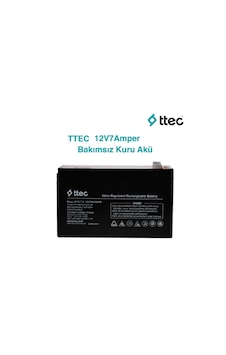 Ttec 12Volt 7A Akü - 12V 7 Ah Kuru Base Akü Ağustos 2024 Üretim Ttec 12Volt 7A Akü - 12V 7 Ah Kuru Base Akü Ağustos 2024 Üretim