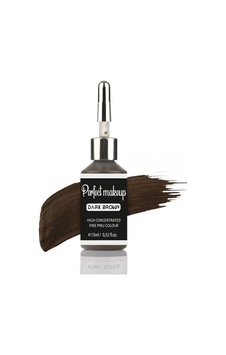 Kalıcı Makyaj Boyası - Dark Brown Koyu Kahverengi 15ml Diğer 0 Kalıcı Makyaj Boyası - Dark Brown Koyu Kahverengi 15ml Diğer 0