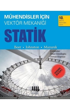 Mühendisler İçin Vektör Mekaniği Statik-Ekonomik Baskı - E. Russell Johnston - Literatür Yayıncılık Mühendisler İçin Vektör Mekaniği Statik-Ekonomik Baskı - E. Russell Johnston - Literatür Yayıncılık