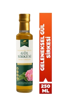 Beyyurdu Gül Sirkesi Geleneksel Fermante Saf Katkısız Doğal Sirke 250 ML