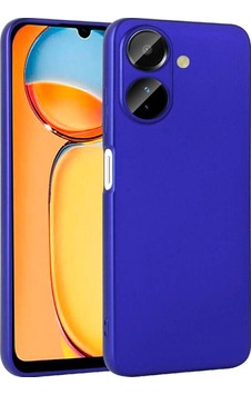 Xiaomi Redmi 13c Kılıf Zore Premier Silikon Kapak Saks Mavi Xiaomi Redmi 13c Kılıf Zore Premier Silikon Kapak Saks Mavi
