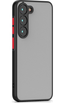 Samsung Galaxy Uyumlu S23 Kılıf Zore Hux Kapak Siyah Samsung Galaxy Uyumlu S23 Kılıf Zore Hux Kapak Siyah