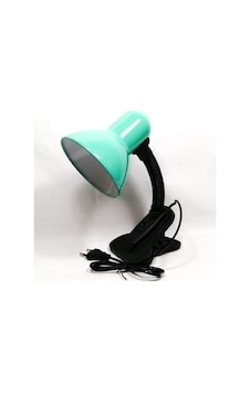 Mobgift Kıskaçlı/mandallı Spiralli Retro Öğrenci Çalışma Masa Lambası Yeşil Mobgift Kıskaçlı/mandallı Spiralli Retro Öğrenci Çalışma Masa Lambası Yeşil