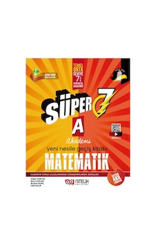 Nitelik 7.Sınıf Süper Matematik Soru Kitabı A