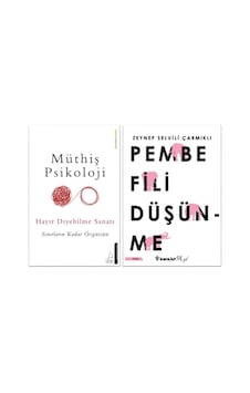 Müthiş Psikoloji - Pembe Fili Düşünme Seti Müthiş Psikoloji - Pembe Fili Düşünme Seti