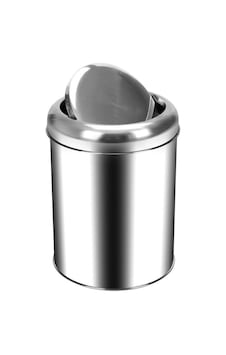 Palex Krom Pratik Kapaklı Çöp Kovası 11 Litre Palex Krom Pratik Kapaklı Çöp Kovası 11 Litre
