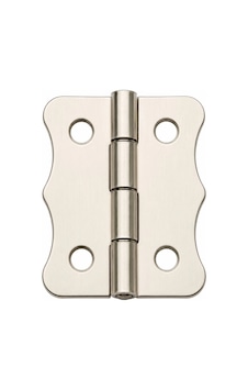 Nikel 100 Adet Papatya Menteşe Düz 30x23 Mm - Dekoratif Çerçeve Fener Kutu Menteşesi 1 Adet